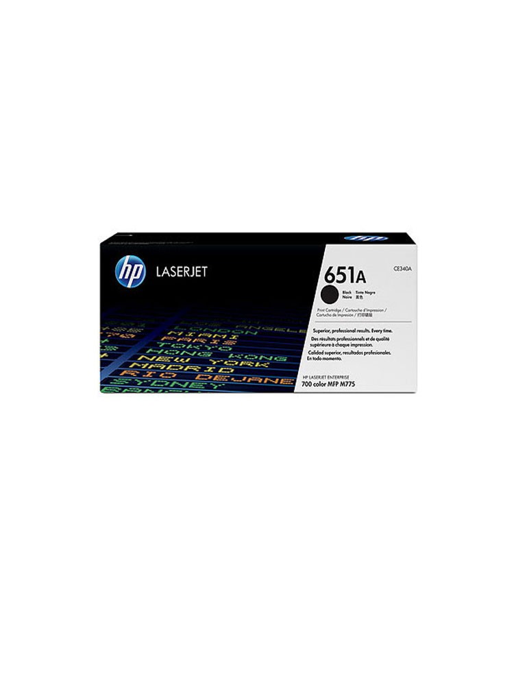 კარტრიჯი: HP 651A Laser Cartridge No Original Black - CE340A