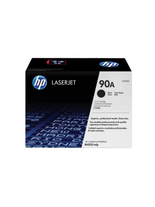 კარტრიჯი ლაზერული: HP 90A Black Original LaserJet Toner Cartridge - CE390A