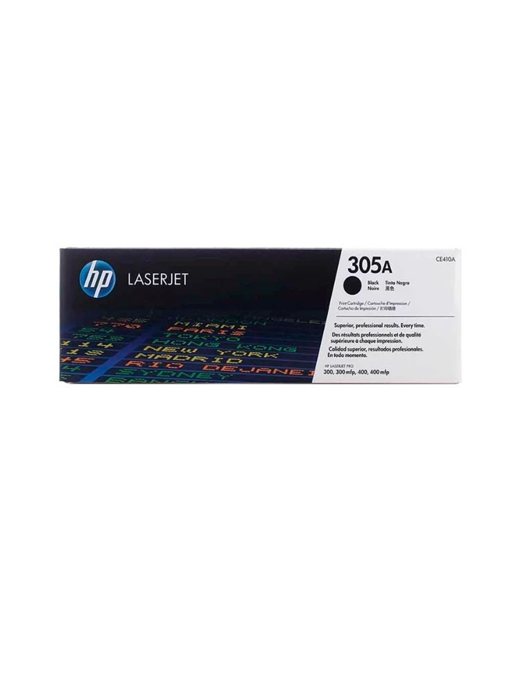 კარტრიჯი ლაზერული: HP 305A LaserJet Toner Cartridge No Original Black - CE410A