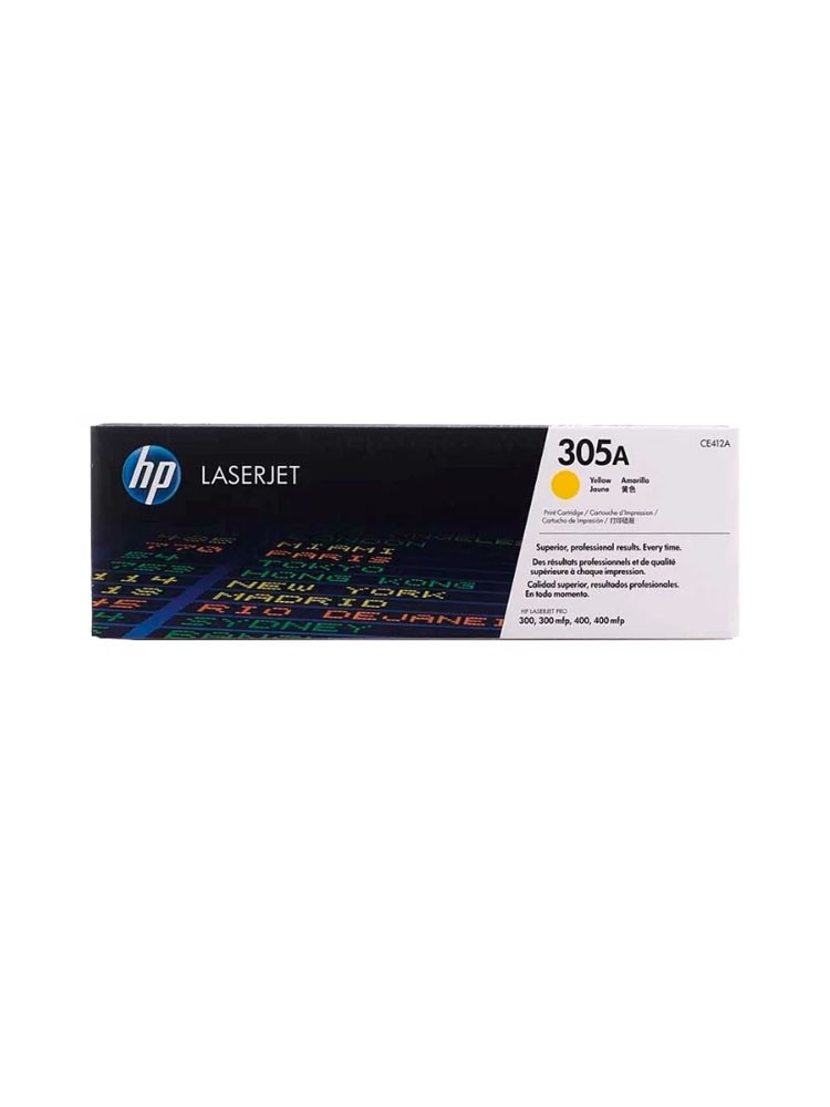 კარტრიჯი: HP 305A Yellow LaserJet Toner Cartridge No Original - CE412A