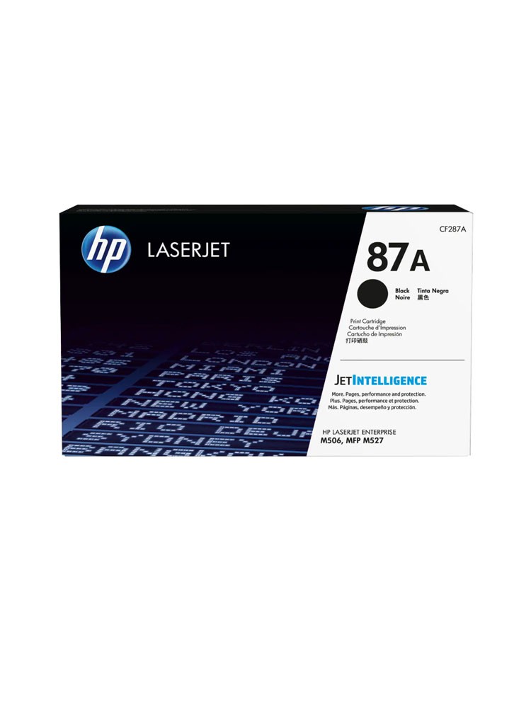 კარტრიჯი ლაზერული: HP 87A Black Original LaserJet Toner Cartridge - CF287A