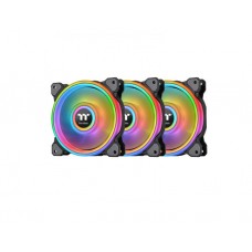 ქულერი FAN: Thermaltake Riing Quad 12 RGB Radiator Fan TT Premium Edition 3 Pack Black