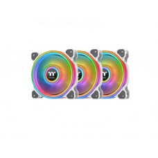 ქულერი FAN: Thermaltake Riing Quad 12 RGB Radiator Fan TT Premium Edition 3 Pack White