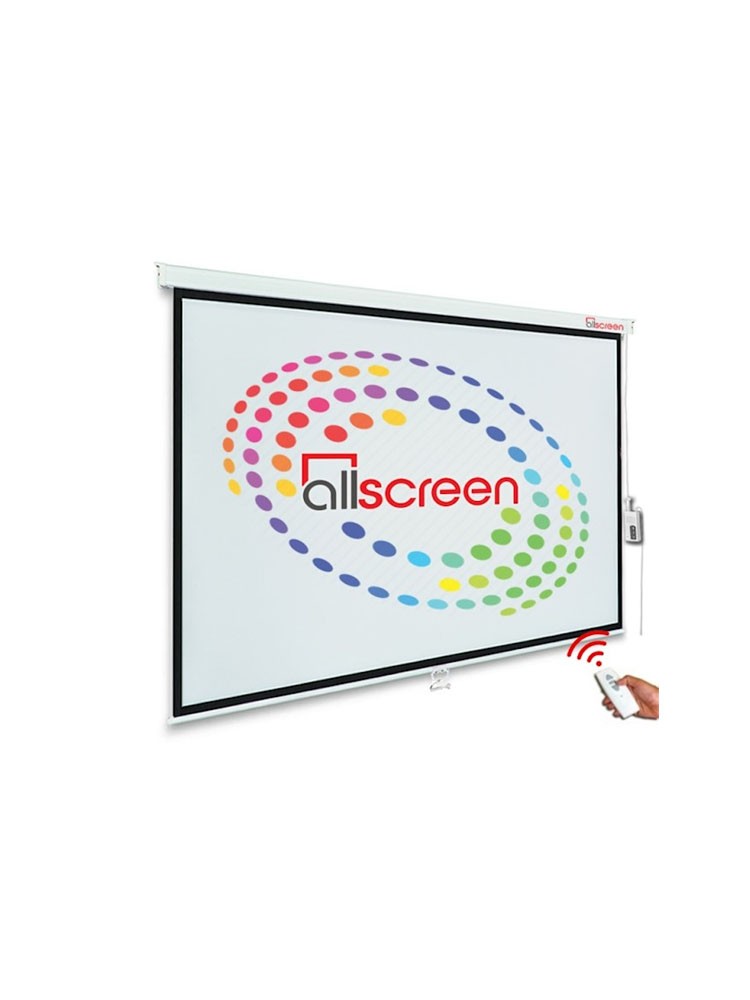 პროექტორის ელექტრო ეკრანი: ALLSCREEN CMP-12043 ELECTRIC PROJECTION SCREEN 240X180CM
