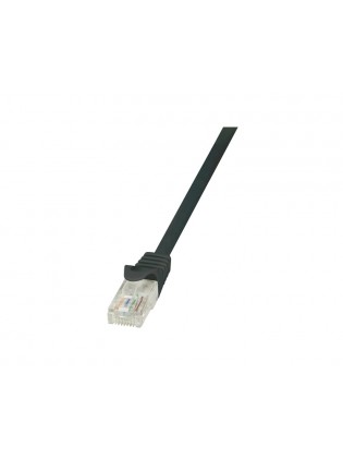 ქსელის კაბელი: Logilink CP1023U Patch Cable Cat.5e UUTP  0,50m black