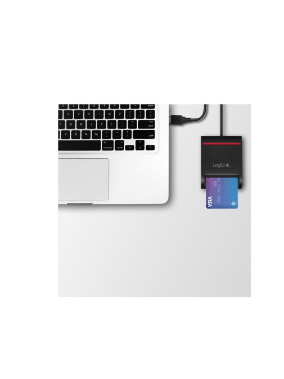 ბარათის წამკითხველი: Logilink CR0047 USB 2.0 Smart ID Cardreader