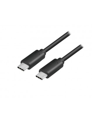 კაბელი: Logilink CU0128 USB 3.2 Cable USB-C™ to USB-C™ black 0.5m