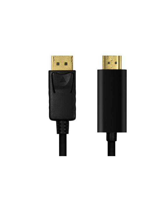 კაბელი: Logilink CV0127 4K//30Hz DP to HDMI cable 2m