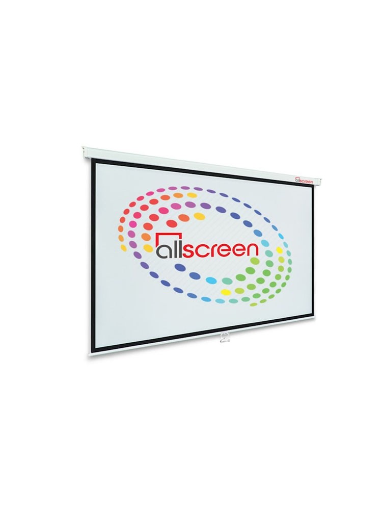 პროექტორის ეკრანი: ALLSCREEN Manual Projection Screen 244x186cm - CWP-244186