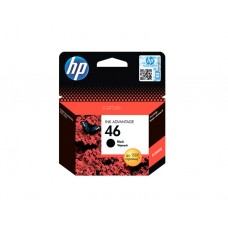კარტრიჯი ჭავლური: HP 46 Black Original Ink Advantage Cartridge - CZ637AE