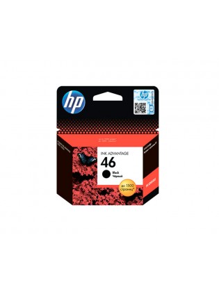 კარტრიჯი ჭავლური: HP 46 Black Original Ink Advantage Cartridge - CZ637AE