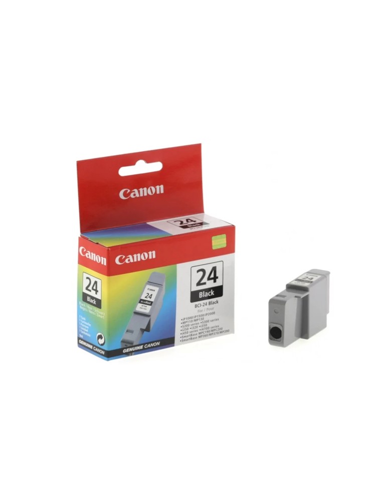 კარტრიჯი: Canon BCI-24BK Black Original Ink Cartridge - 6881A002AA