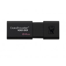 ფლეშ მეხსიერება: Kingston Flash Drive 64GB USB3.0 - DT100G3/64GB
