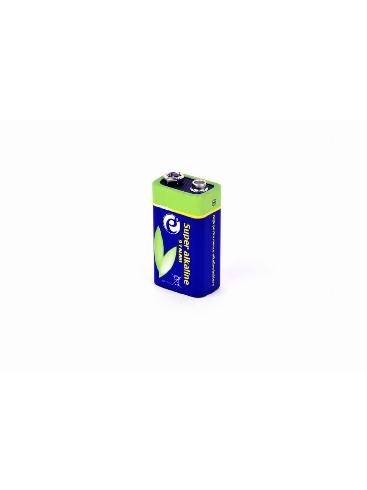 ელემენტი: Gembird EG-BA-6LR61-01 Alkaline 9 V 6LR61 blister