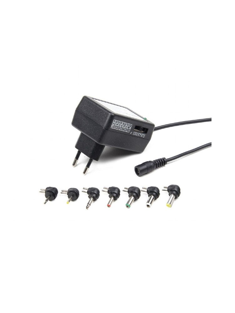 ადაპტერი: Gembird EG-MC-009 Universal AC-DC adapter 24 W