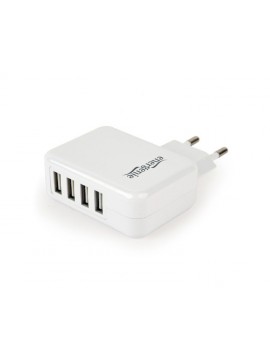 დამტენი: Gembird EG-U4AC-02 Universal USB charger 3.1 A