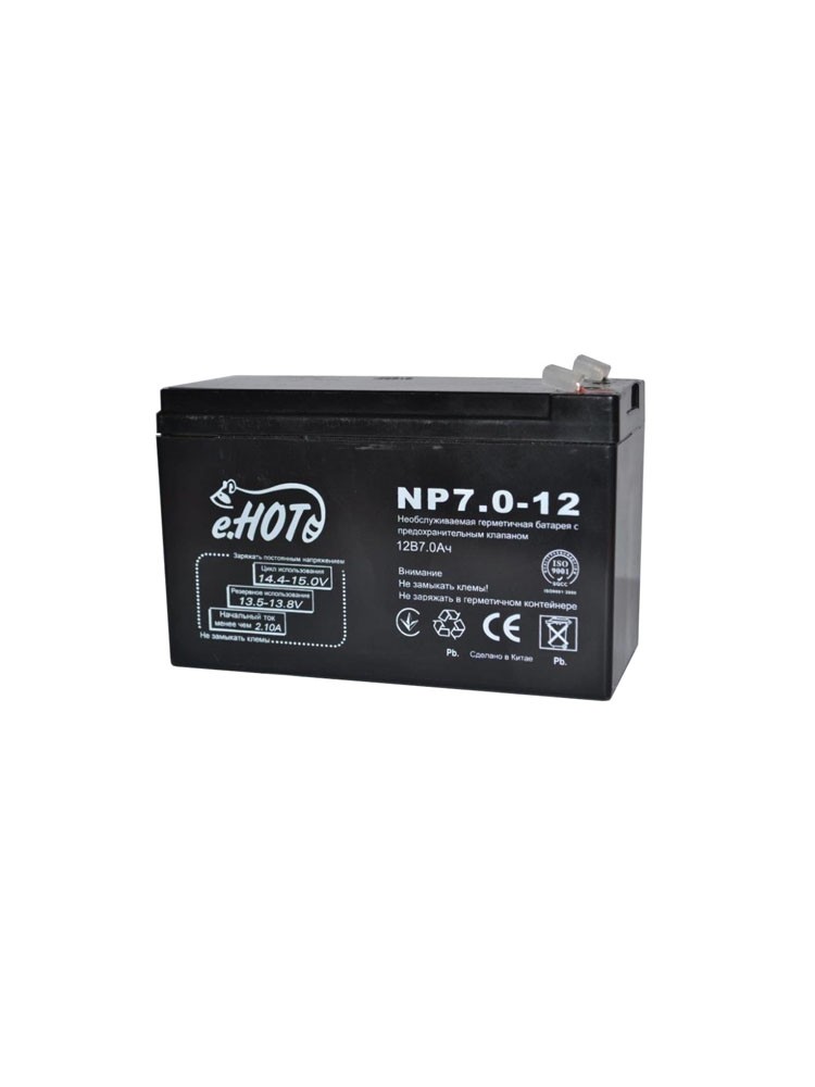 აკუმულატორი: ENOT NP7.0-12 Battery 12V 7Ah