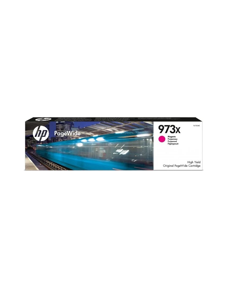 კარტრიჯი ლაზერული: HP 973X High Yield Magenta Original PageWide Cartridge - F6T82AE