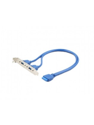 კაბელი: Gembird CC-USB3-RECEPTACLE Dual USB 3.0 receptacle on bracket