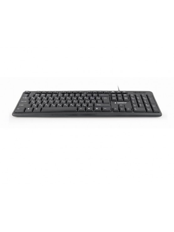 კლავიატურა: Gembird KB-U-103-RU Standard keyboard USB RU layout black