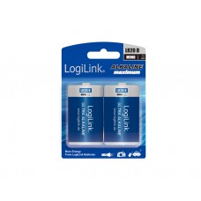 ელემენტი: Logilink LR20B2 Battery, Ultra Power Alkaline D LR20, 2pcs. Blister