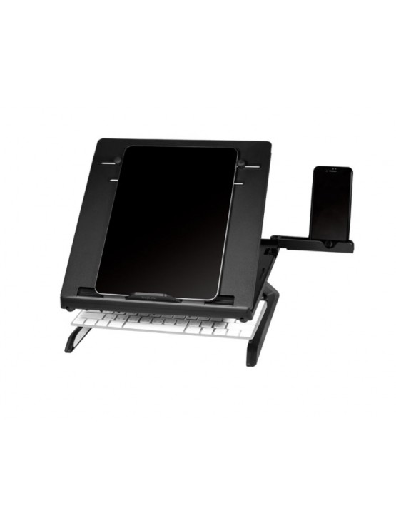 ნოუთბუქის სადგამი: LogiLink AA0133 Notebook stand foldable aluminum black