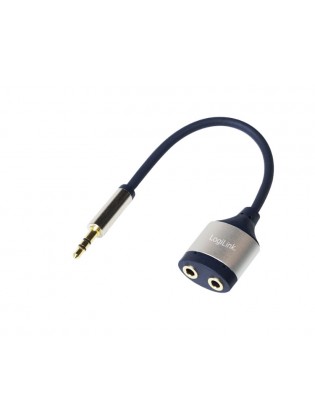 ადაპტერი: Logilink CA1100 Audio adapter "Couples" 3.5mm stereo splitter - retail