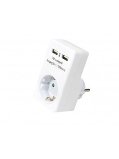 ადაპტერი: Logilink PA0112 DC Adapter with 2x USB-AF 10W USB