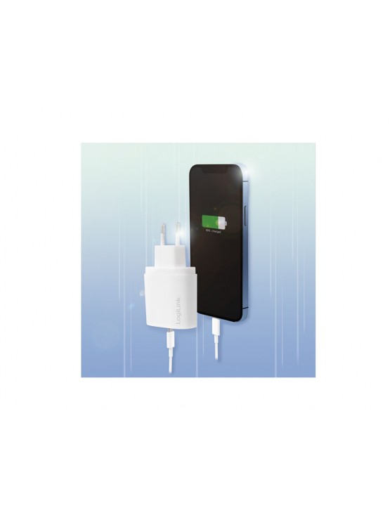 დამტენი: Logilink PA0261 USB Power Socket Adapter 1xUSB-C PD 20W
