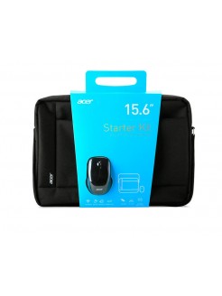 ნოუთბუქის ჩანთა: Acer Starter Kit ABG960 15.6" Carrying Bag & Wireles Mouse Black - NP.ACC11.02A