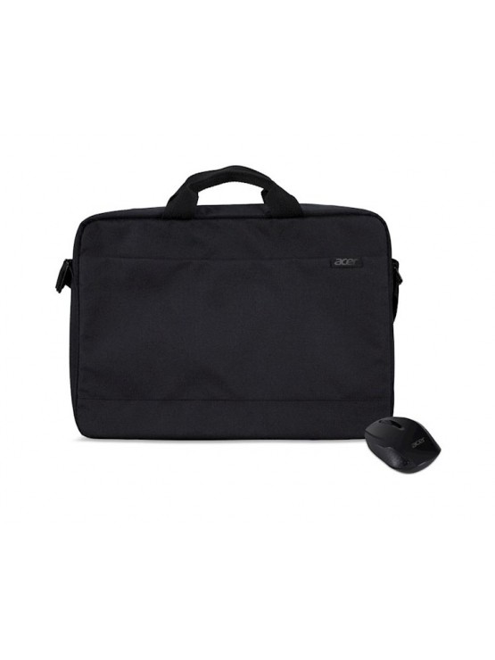 ნოუთბუქის ჩანთა: Acer Starter Kit ABG960 15.6" Carrying Bag & Wireles Mouse Black - NP.ACC11.02A