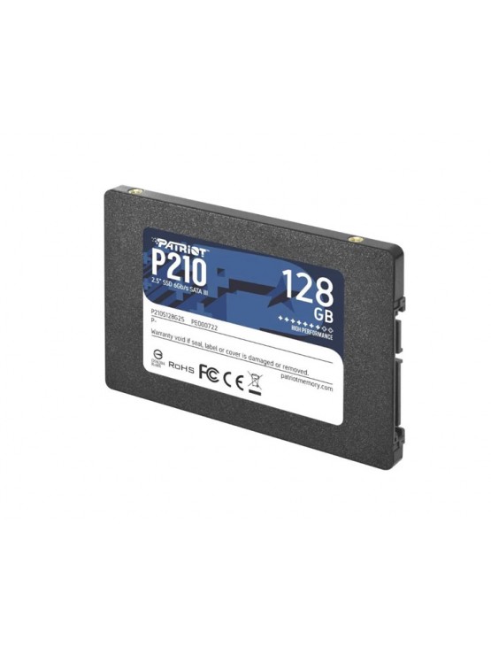 მყარი დისკი: Patriot P210 SSD 128GB SATA3 2.5 - P210S128G25