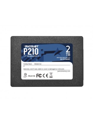 მყარი დისკი: Patriot P210 SSD 2TB SATA3 2.5 - P210S2TB25