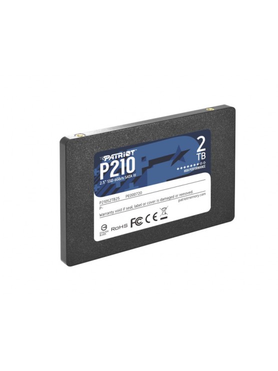 მყარი დისკი: Patriot P210 SSD 2TB SATA3 2.5 - P210S2TB25