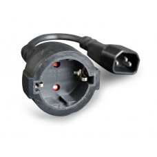დენის კაბელი: Gembird PC-SFC14M-01 Power adapter cord (C14 male to Schuko female)