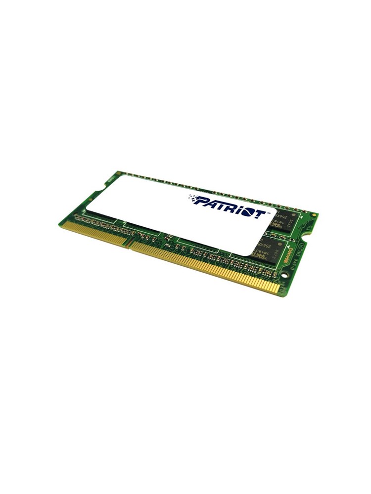 ოპერატიული მეხსიერება: Patriot DDR3 8GB 1600MHz SODIMM 1.35V - PSD38G1600L2S