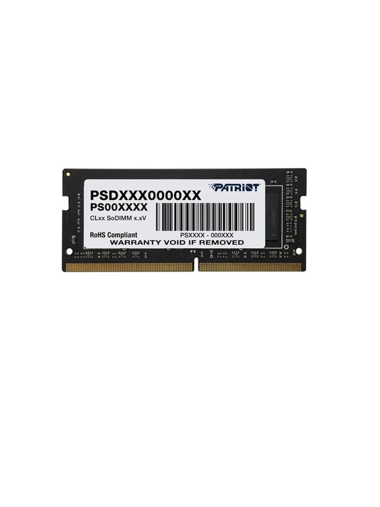 ოპერატიული მეხსიერება: Patriot SL DDR4 32GB 3200MHz SODIMM - PSD432G32002S