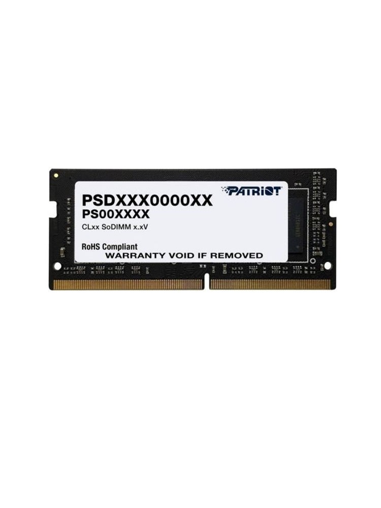 ოპერატიული მეხსიერება: Patriot SL DDR4 8GB 3200MHz SODIMM - PSD48G320081S