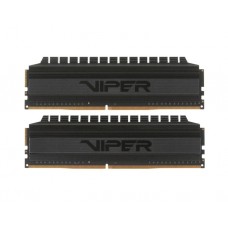 ოპერატიული მეხსიერება: Patriot VIPER 4 BLACKOUT DDR4 32GB 3200MHz DUAL KIT - PVB432G320C6K