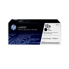კარტრიჯი ლაზერული: HP 12A 2-pack Black Original LaserJet Toner Cartridges - Q2612AF