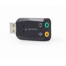 ხმის ბარათი: Gembird SC-USB2.0-01 Premium USB sound card "Virtus Plus"