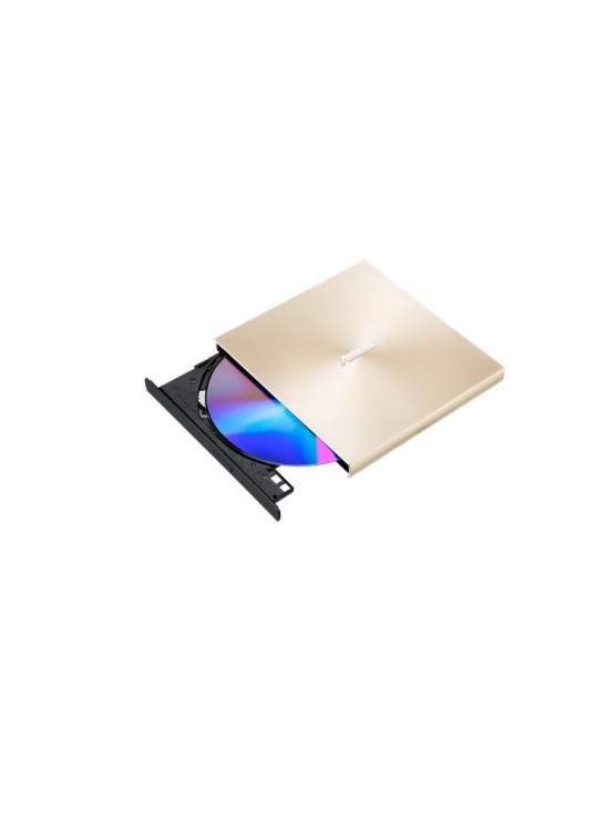 ოპტიკალი: Asus ZenDrive U9M Ultra Slim External DVD-RW Gold - SDRW-08U9M-U