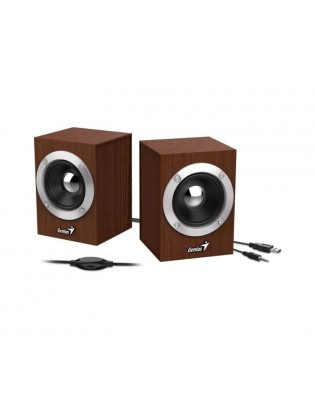 დინამიკი 2.0: Genius Speaker 2.0 SP-HF280 Wood