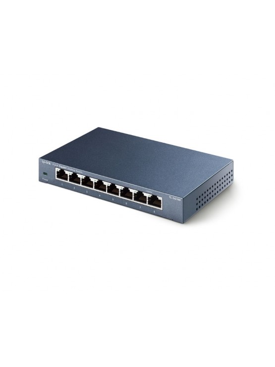 სვიჩი: TP-Link TL-SG108 8-Port 10/100/1000Mbps Desktop Switch