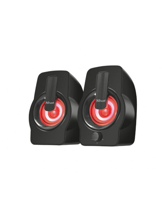 დინამიკი 2.0: Trust Gemi 2.0 Speaker RGB Black - 22948