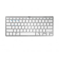 კლავიატურა: Trust Nado Wireless Bluetooth keyboard Silver - 23746