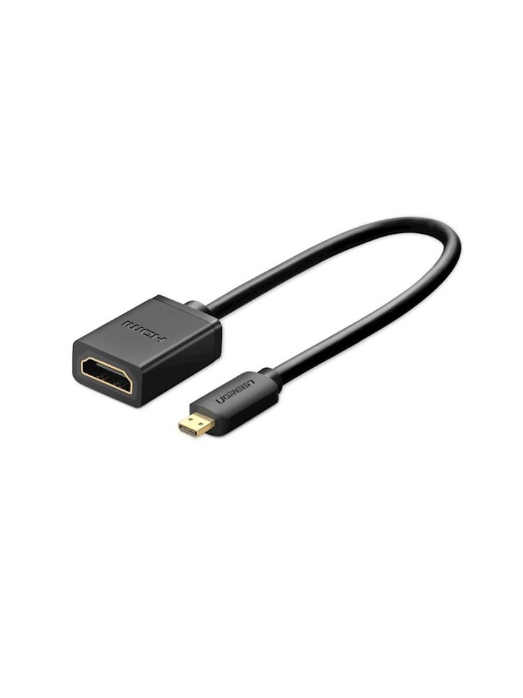 ადაპტერი: UGREEN 20134 Micro HDMI to HDMI Adapter  Black