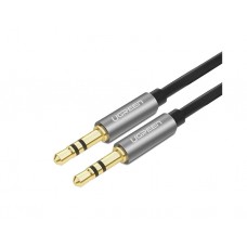 აუდიო კაბელი: UGREEN AV119 3.5mm Male to 3.5mm Male Cable 1.5m Black - 10734