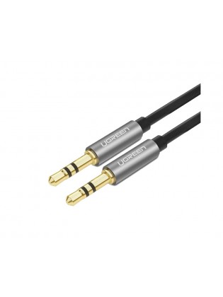 აუდიო კაბელი: UGREEN AV119 3.5mm Male to 3.5mm Male Cable 1.5m Black - 10734