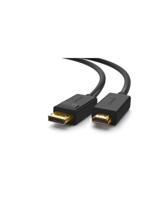 კაბელი: UGREEN DP101 DisplayPort to HDMI Cable 2m Black